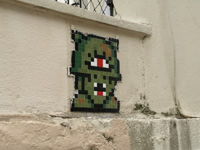 photo graffiti Paris 19eme arrondissement